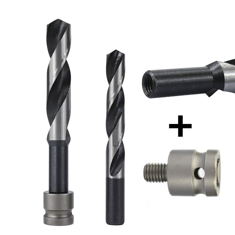 CMCP Reduced Shank HSS Twist Drill Bit 14/16/18/20/22/25mm Core Drill Bit Hole Cutter For Woodworking Drills
