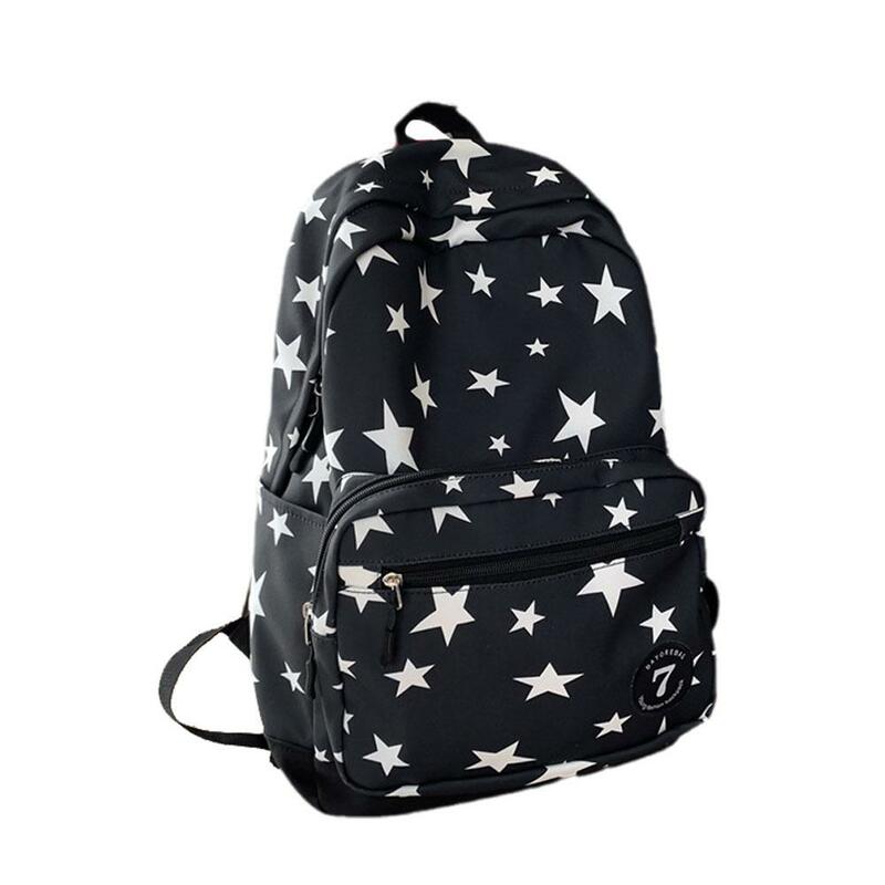 Plecak dla kobiet mężczyzn, 17 Cal gwiazda plecak na laptopa torba studencka uroczy plecak podróżny ucznia z powrotem do szkoły na co dzień H0X3