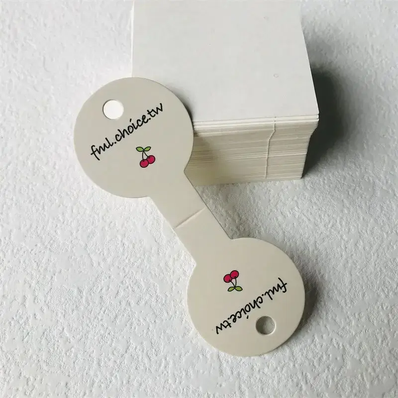 Cartão De Exibição De Jóias De Papel Personalizado, cartões De Brinco Pendurado, produto Personalizado