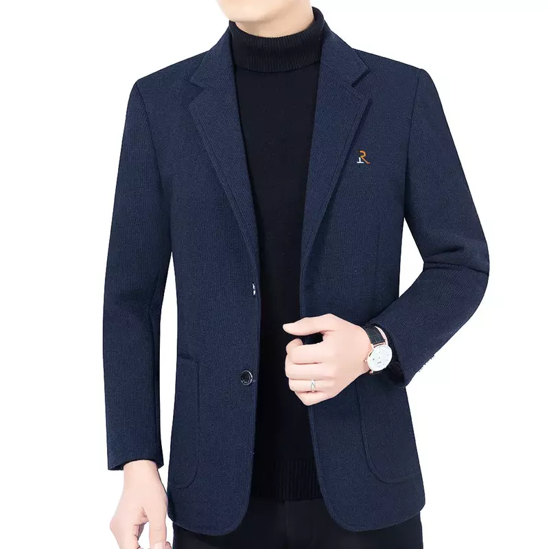 New Fashion Men Business Casual Blazers Jackets Spring Autumn Suits Coats High Quality Man Formal Wear Blazers Slim Jackets 4XL