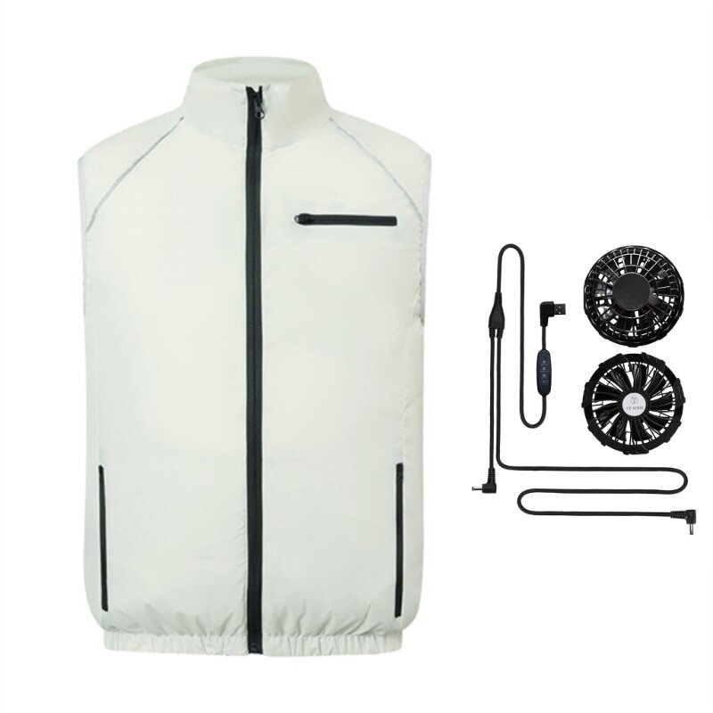 New style Air Conditioned Cooling Vest for Men Outdoor Cool Vest High Temp Work Clothes