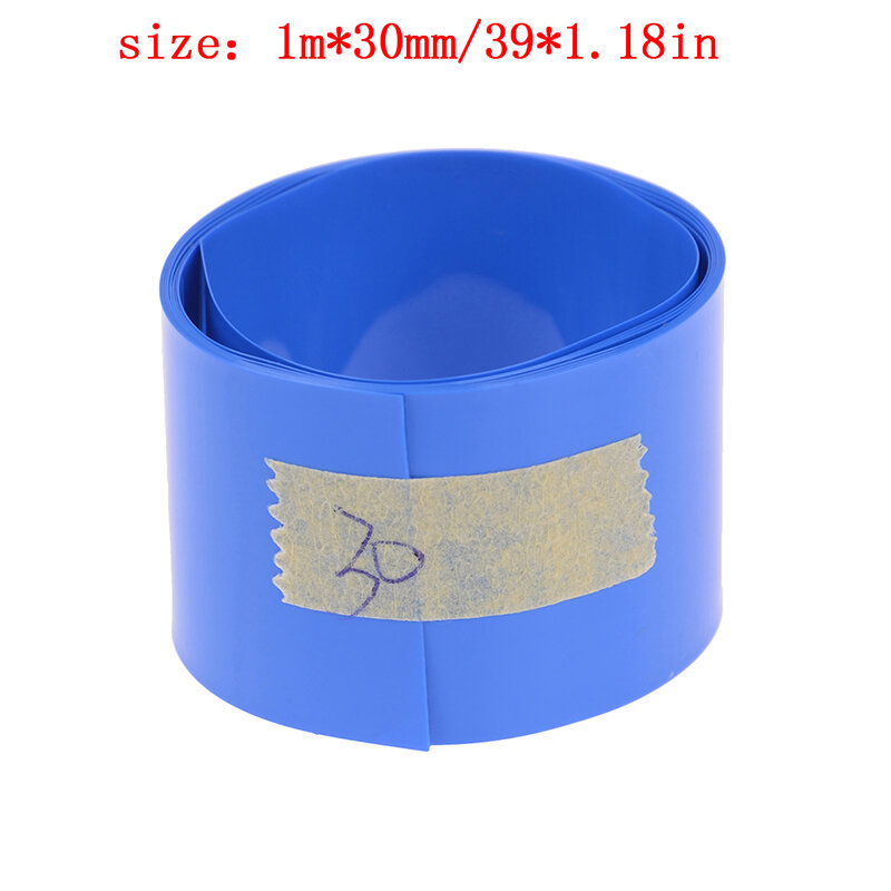 18650 Li-ion Battery Heat Shrink Tube Wrap Skin PVC Shrinkable Film Tape Sleeves
