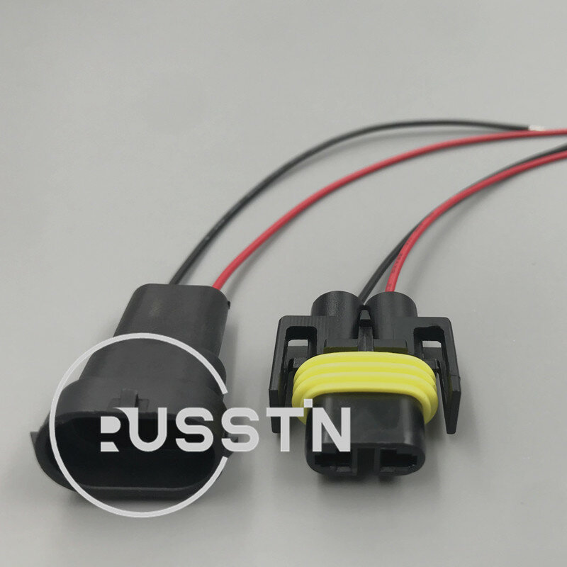 Conector de cable de enchufe de 2 orificios, luz antiniebla, H11, H8, H9, enchufe de lámpara para coche, 12124819, 880, 1 Juego