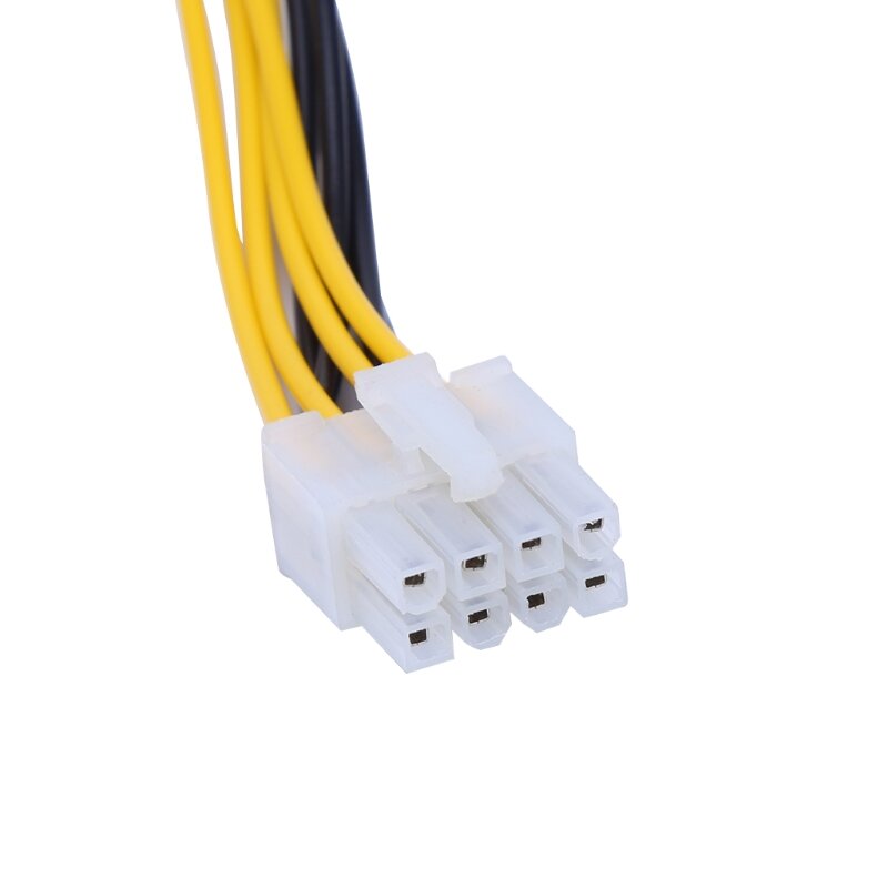 Connettore del cavo prolunga alimentazione CPU PC ATX da 4 pin maschio a 4 pin femmina Dropship