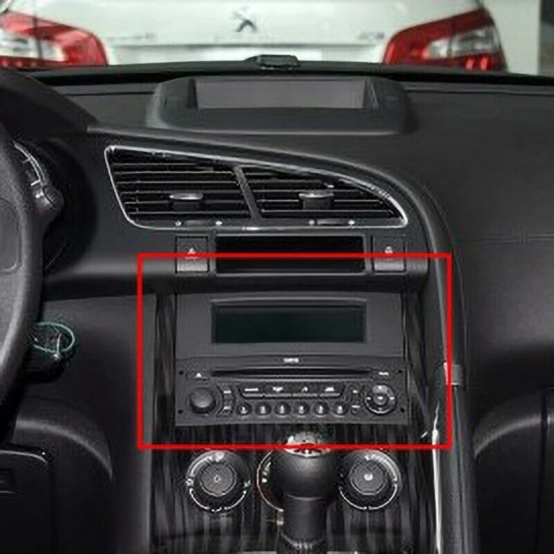 車のラジオ用のCタイプスクリーンハウジング,マルチメディア機能フレーム,交換用,Rd4 CDプレーヤー,1個
