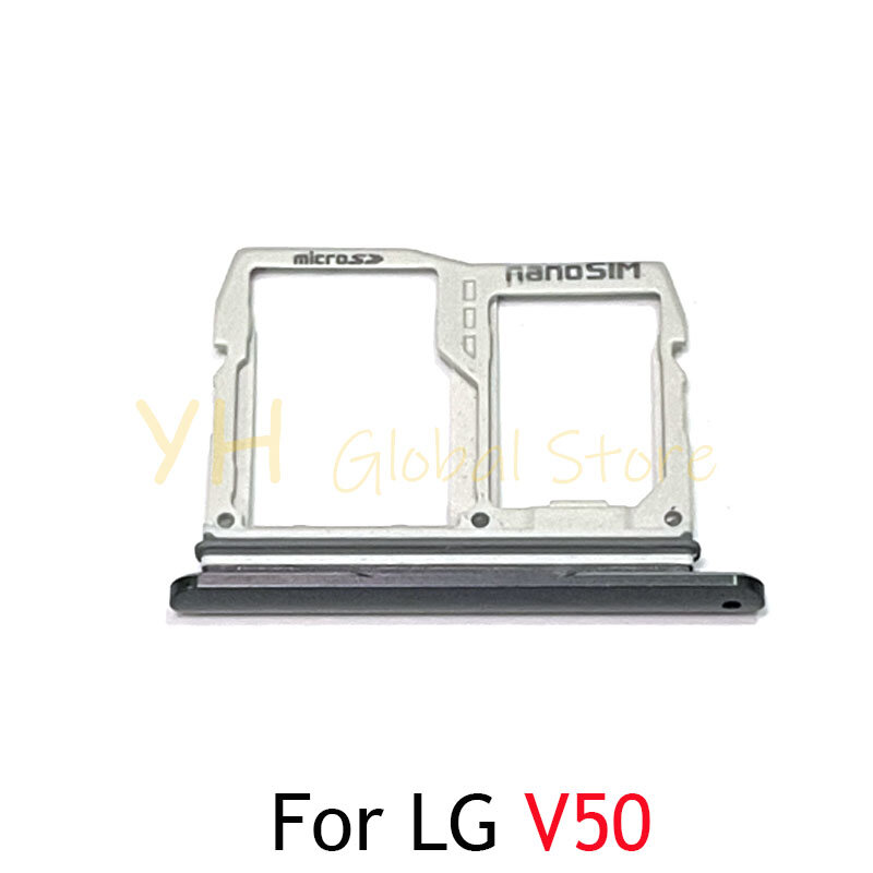 Untuk LG V50 papan kartu Sim mikro SD pembaca kartu adaptor bagian perbaikan