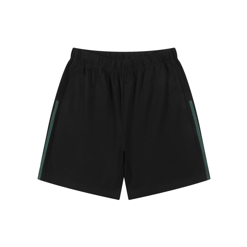 New Contrasting Striped Sports Five-point Loose and Breathable American Fitness Basketball Shorts