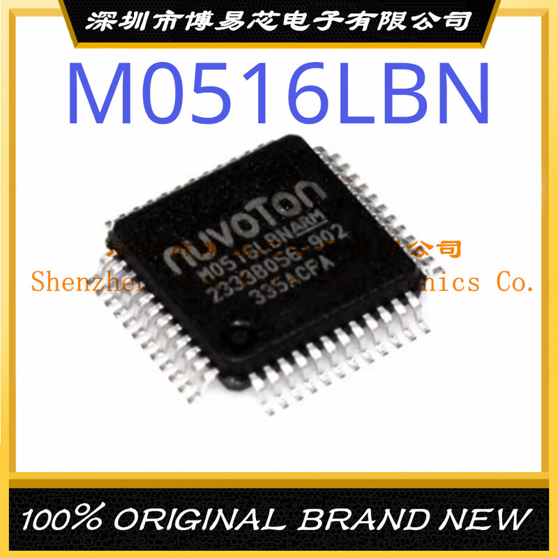 M0516LBN حزمة LQFP-48 ARM Cortex-M0 50MHz فلاش: 64KB RAM: 4KB MCU (MCU/MPU/SOC)