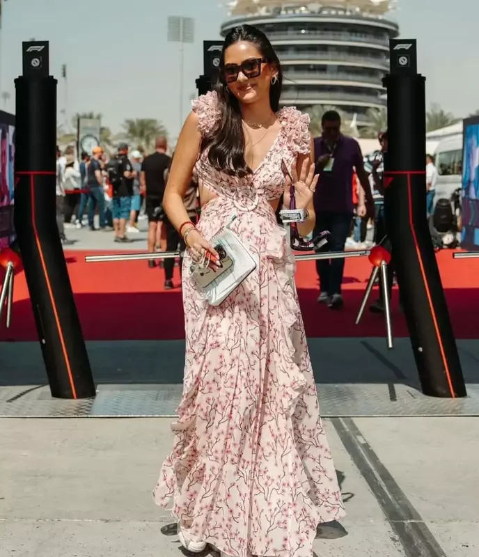 Seksowna głęboka dekolt w szpic sukienka z marszczeniami kobiet moda na ramiona kwiatowe sukienki bez pleców, długa 2023 eleganckie damskie z nadrukiem kwiatowym