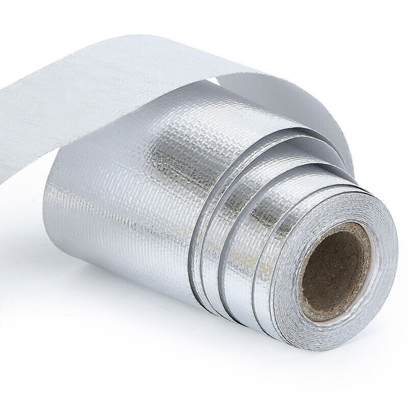 Exhaust Header Heat Pipe Thermal Insulation Shield Wrap Tape Roll Sticker Tools Exhaust Pipe Insulation Tape
