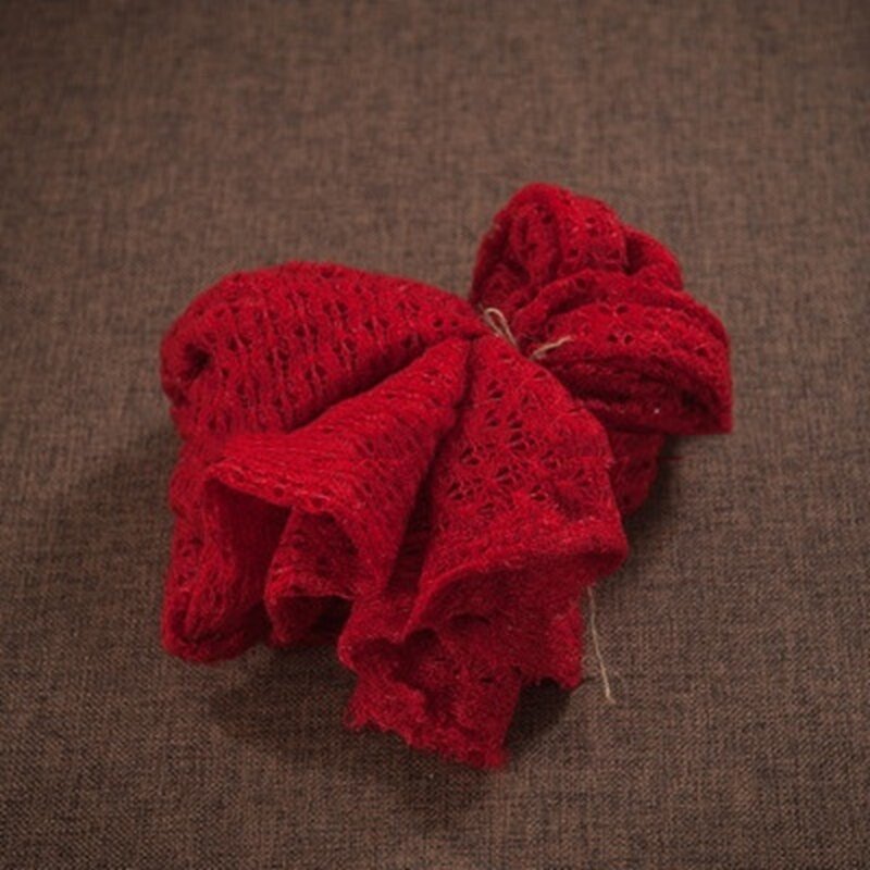 3 sztuk tło noworodka zdjęcie rekwizytu Wrap czapka zakrywająca uszy zestaw sweter koc robiony na drutach dla BeanBag tło zdjęcie dziecka pozowanie akcesoria