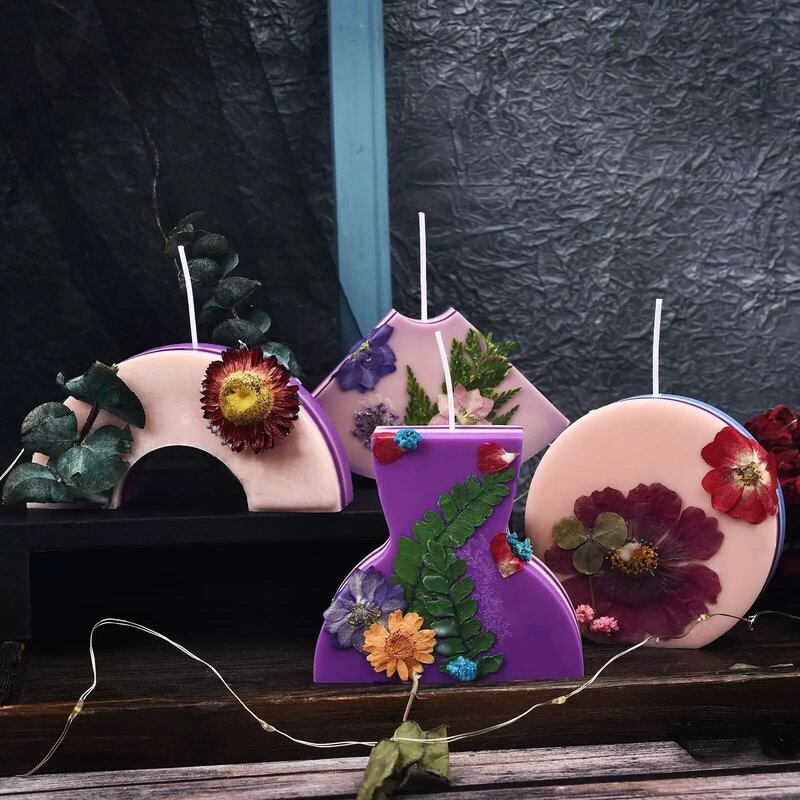 Mezcla de flores secas para joyería de resina, Plantas secas prensadas, caja de flores secas artesanales, herramienta para hacer velas DIY