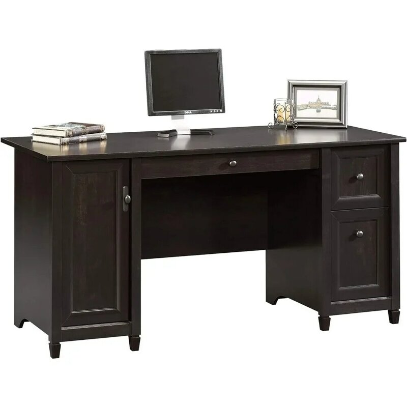 Стол для учебы, стол для компьютера с черной отделкой, стол для письма
