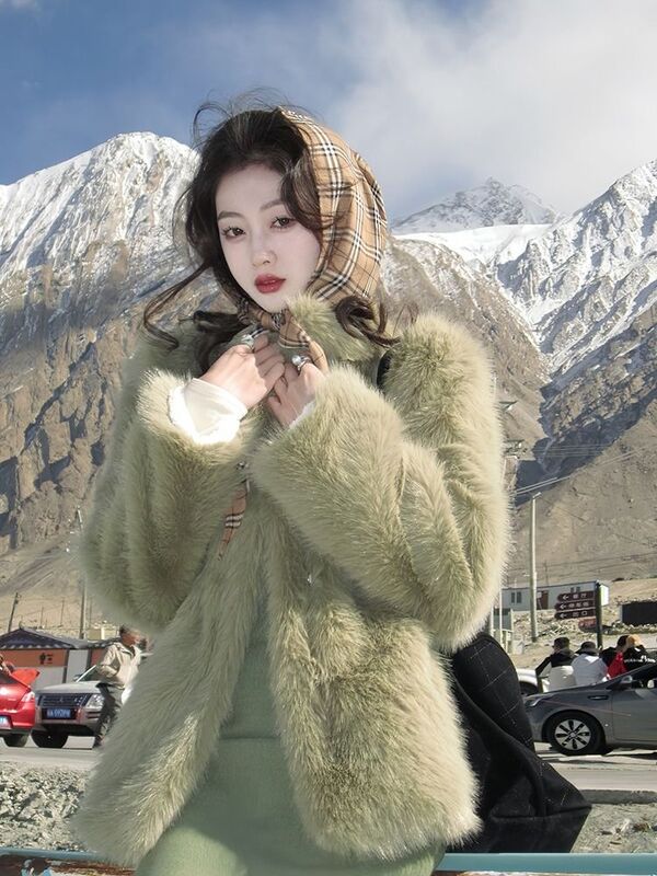 Женская зимняя длинная куртка на молнии в Корейском стиле