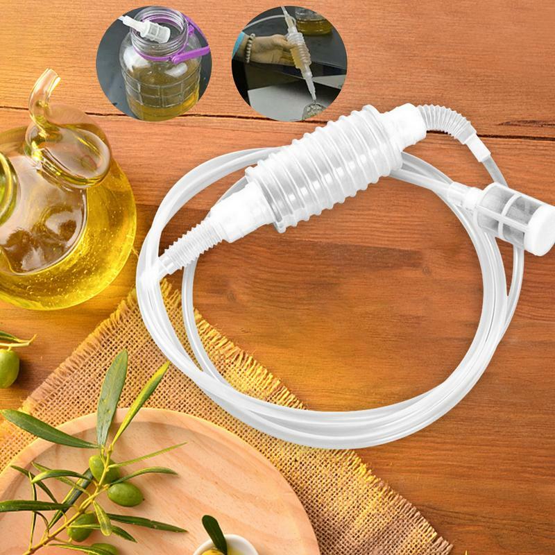 New Brewing Siphon Hose Wine Beer Making Tool 2M Brewing Plastic For Beer Homebrew Tool Wine Making Supplies