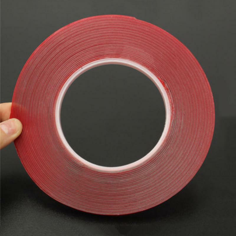 3 M Double Sided Adhesive Sticker Tape Nano Transparent Reusable Waterproof Strong Adhesive Tape Cleanable Car Protect Sticker