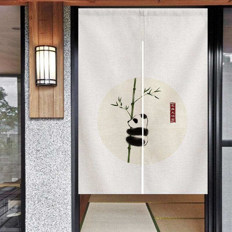 Ofat home niedlichen tür vorhang japanische noren tür vorhang raum trennwand küchen dekoration hängende vorhänge