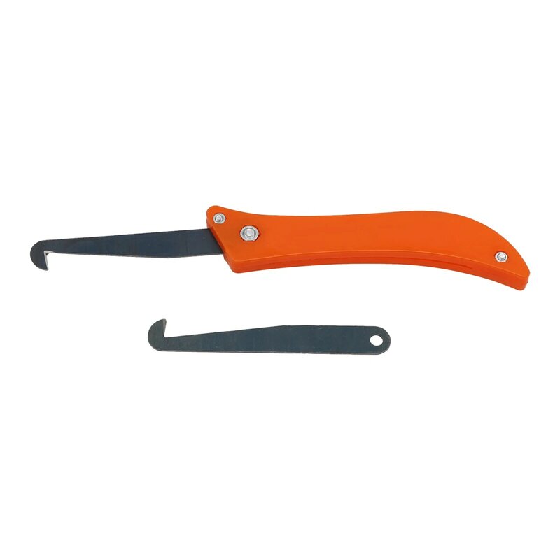 Kait tangan multifungsi, pisau kait nyaman alat tangan multifungsi membuka menghilangkan perbaikan Set yang dapat diganti panjang 21.2cm ubin dapur