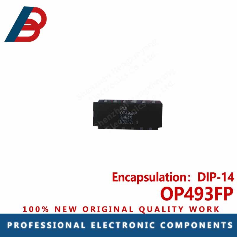 1 pz OP493FP pacchetto DIP-14 amplificatore operazionale di micro-potenza di precisione