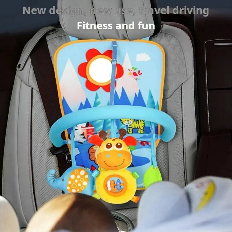 Marco de Fitness para bebé, asiento trasero de coche colgante, cama de bebé, juguetes colgantes portátiles para niños, juguetes de educación temprana