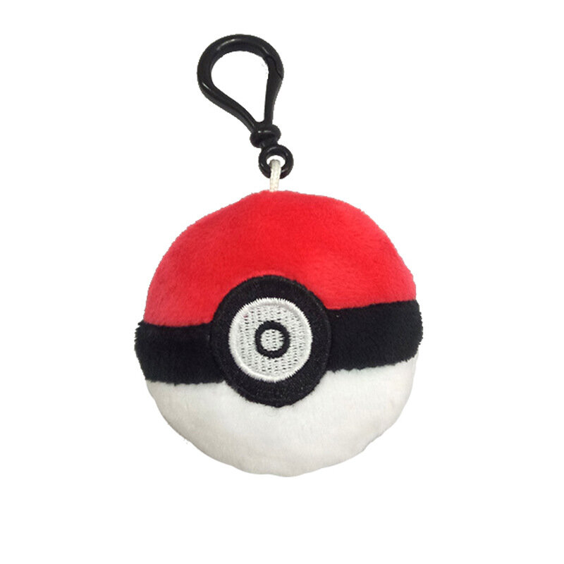 LLavero de peluche de bola de elfo de Pokémon para niños, colgante de mochila de felpa, accesorios de coche, regalos de cumpleaños, 6cm