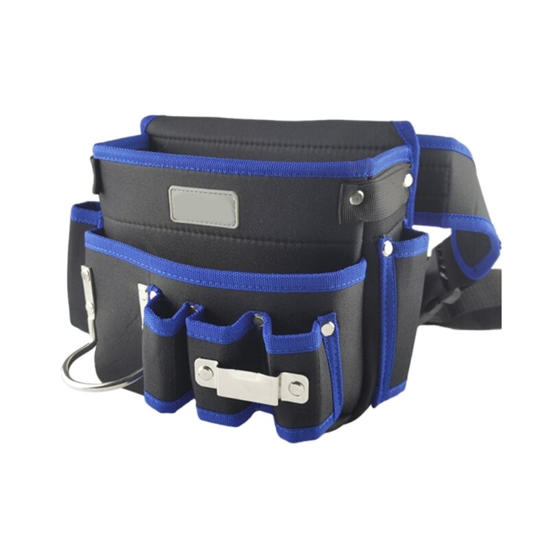 Y1UB Handy Woodworking Tool Belt with Multiple Pockets for Easy Access to Tools Nails