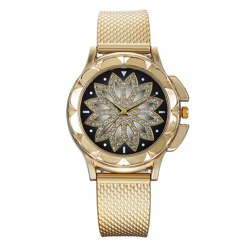 여성용 쿼츠 손목 시계, 화려한 타원형, 정확한 쿼츠 시계