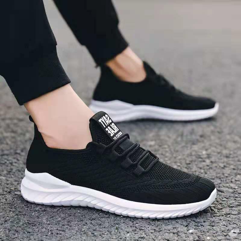 Men's Shoes 2023 New Summer Breathable Youth Sports Casual Running Shoes Internet Celebrity Lightweight Daddy Mesh Trendy Shoes