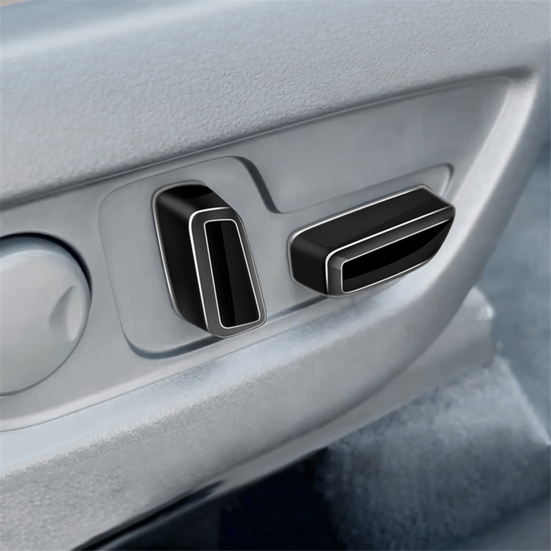 Dla Mazda CX-60 2022 2023 RHD główna regulacja siedzenie kierowcy obudowa do przycisków ramka wykończenie wnętrza akcesoria czarny błyszczący