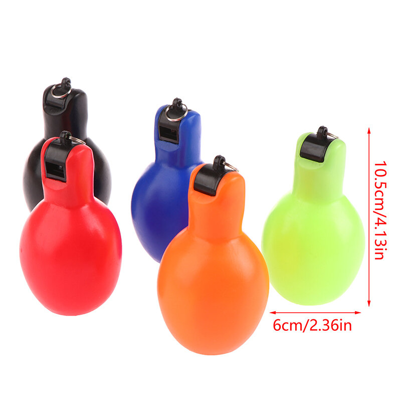 1pc Random Hand Whistle Outdoor Survival Whistle Adults Kids Equipment Loud Sound Training Whistle for Football Camping Sports