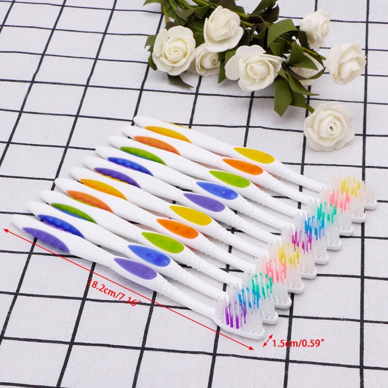 10pcs Soft Bamboo Charcoal for Nano Toothbrush Tooth Brush for Health Drop Shipping