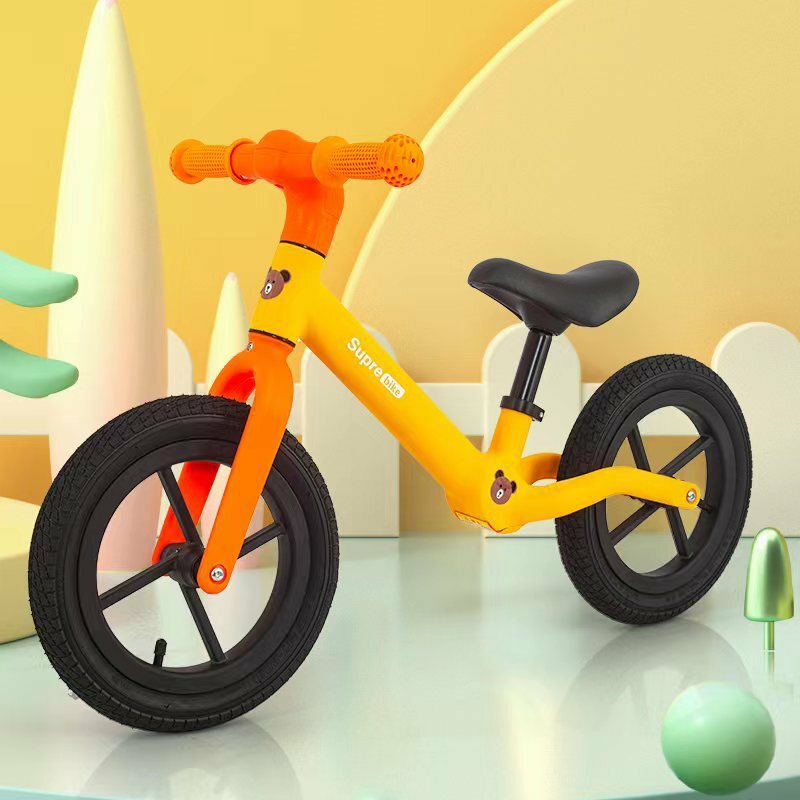 Dla dzieci rowerek biegowy rower kołowania skuter w wieku 2-6 lat dzieci's walker zabawki do jeżdżenia bicicleta
