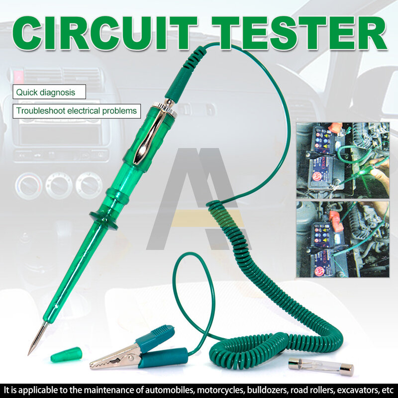 3-36V 6-24V Dc Auto Vrachtwagen Voltage Circuit Tester Digitale Display Elektrische Pen Probe Pen gloeilamp Auto Diagnostic Tools