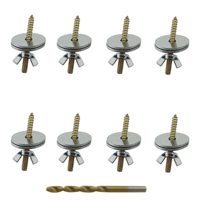Birds Standing Perch Screw Washer Set Parrots Cage Accessories Branch Kits