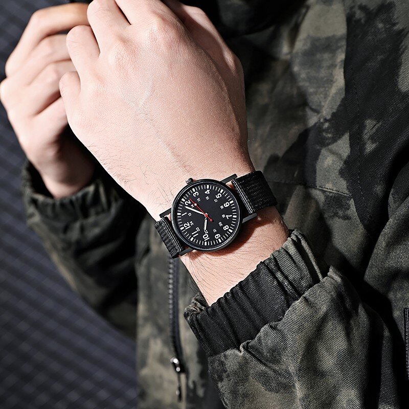 남성용 야광 핸드 윈드 합금 시계, 럭셔리 디자인, 캐주얼 팔찌 손목시계