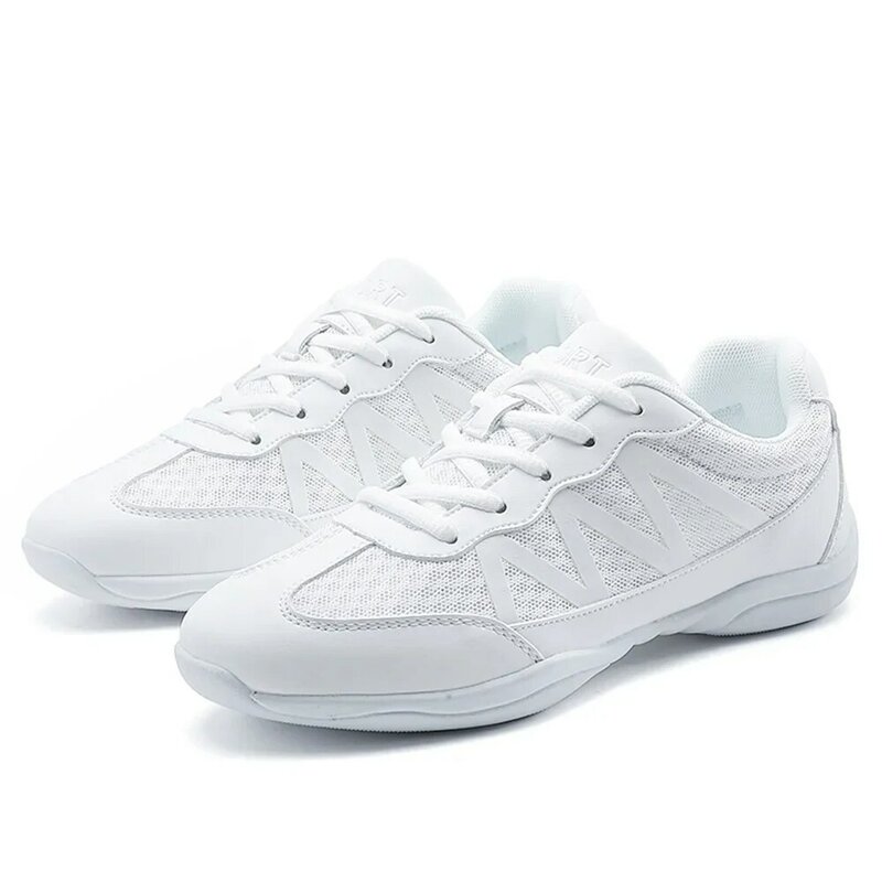 Girls White Cheer Shoes Trainers  Breathable Training Dance Tennis Shoes Lightweight Youth Cheer Competition Sneakers zapatos 신발