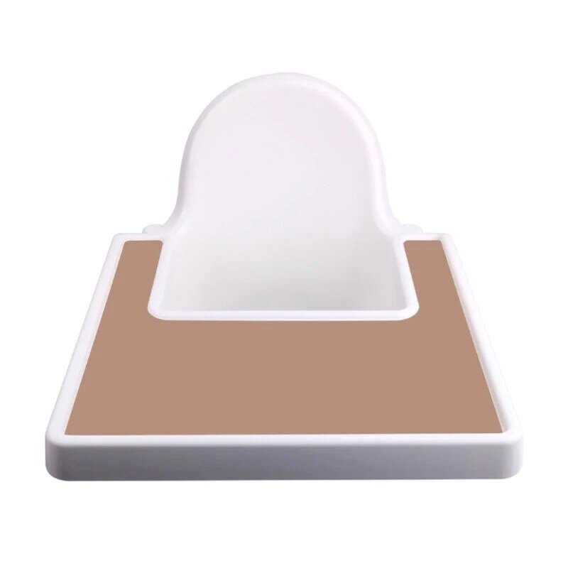 RIRI Secure Tapis repas en silicone pour chaise haute pour bébé Tapis lavable pour une alimentation confortable