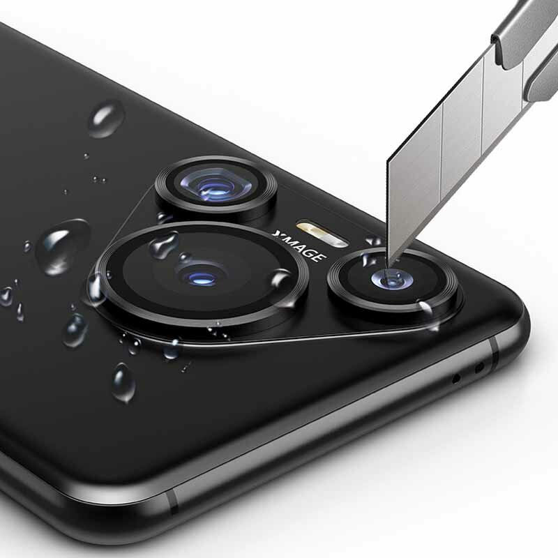 Pelindung kamera untuk Huawei Pura 70 Pro Plus cincin lensa logam kaca Tempered untuk Huawei Pura70 Pura 70pro Plus + 5G film lensa ﻿