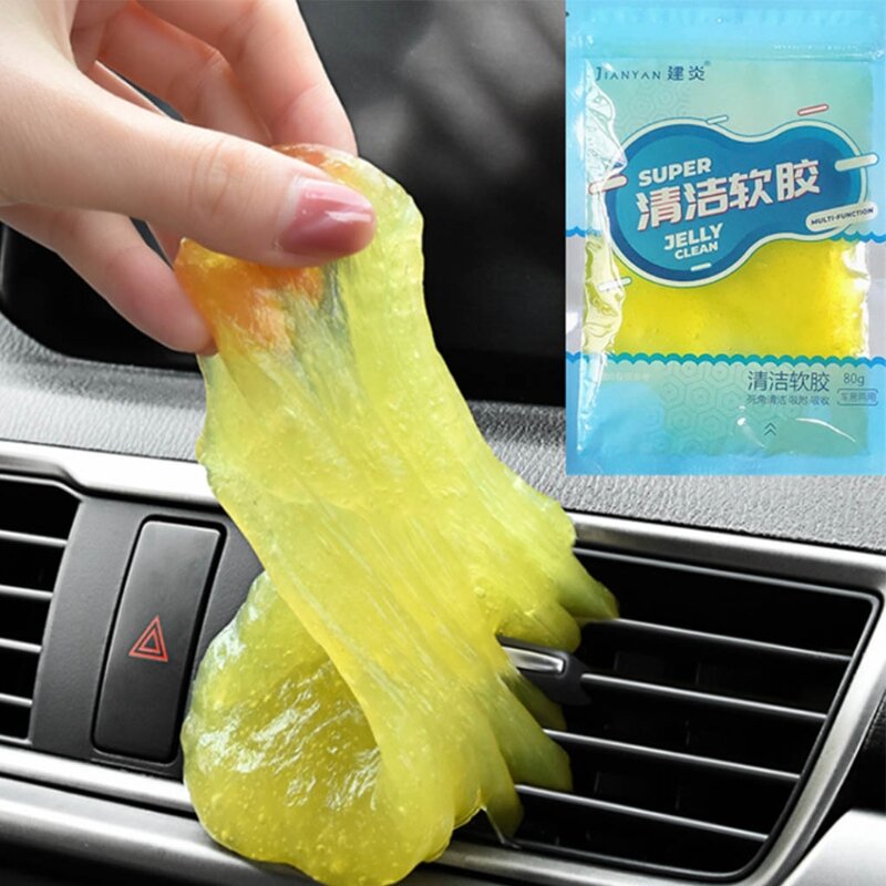 2023 New 75g Auto Interior Cleaning Glue for PC Tablet Laptop Keyboards Non-toxic Wash Mud Automotive Care Supplies