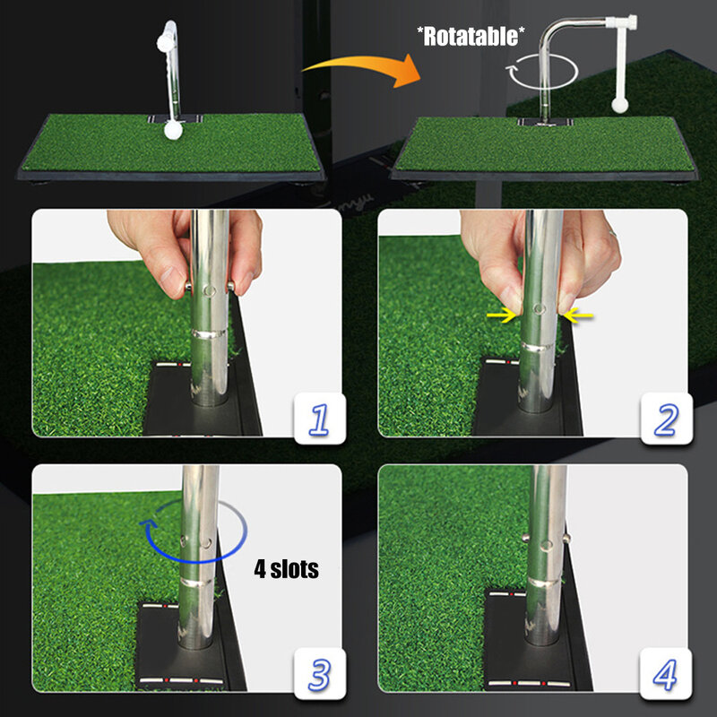 Принадлежности для тренировок по гольфу качели инструменты для тренировок качели учебное устройство для тренировок по гольфу коврик для игры в гольф мяч для игры в гольф с палочкой