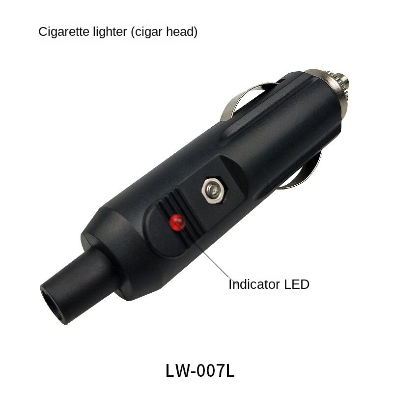 Enchufe de alta calidad para encendedor de cigarrillos de coche, 1 piezas, enchufe de alimentación, adaptador de salida, conector