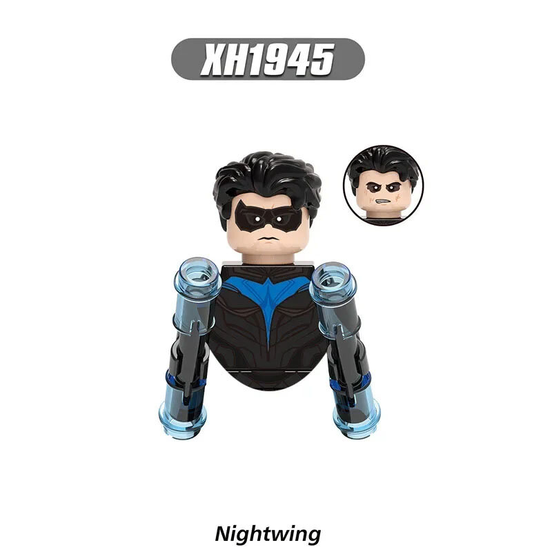 Super-herói Building Blocks para meninos, Nightwing Killer Croc, personagem de desenhos animados, presente de aniversário, X0341