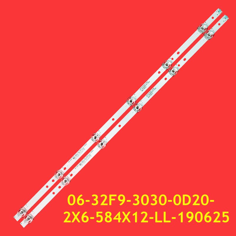 LED TV Backlight Strip for LE32C61 32V31 06-32F9-3030-0D20-2X6-584X12-LL-190625