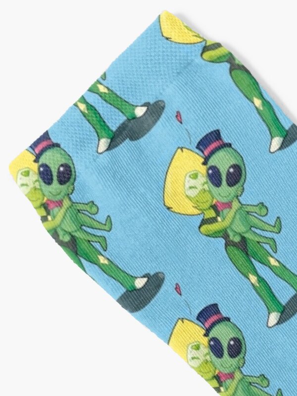 Peridot & Alien Socken Kompression socken Golf Damen kurze Socken