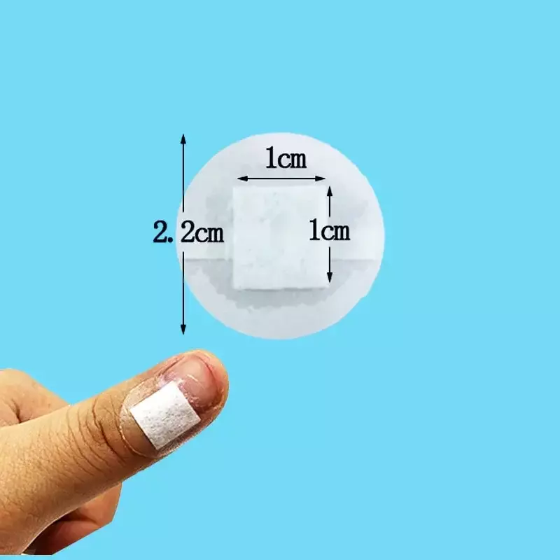 100 pz trasparente invisibile punto rotondo PUWaterproof bende adesive fascia pronto soccorso forniture di emergenza per bambino adulto