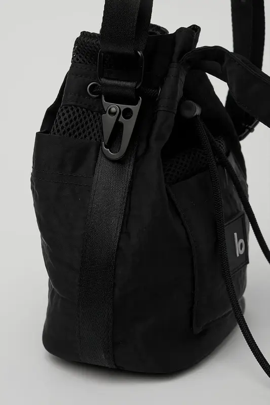 Lazer Crossbody Bag para mulheres, LO Sports Yoga Bag, Saco de telefone preto, Saco de maquiagem portátil, Saco de lazer ao ar livre