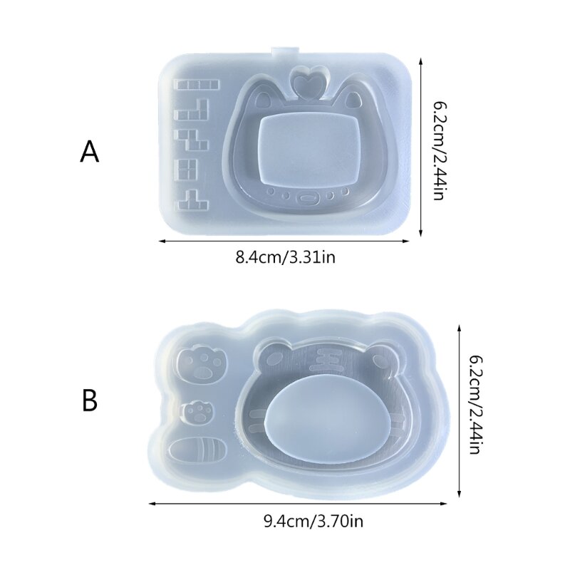 Resin Shaker Mold Silicone Mould Resin Pendant Mold DropShip
