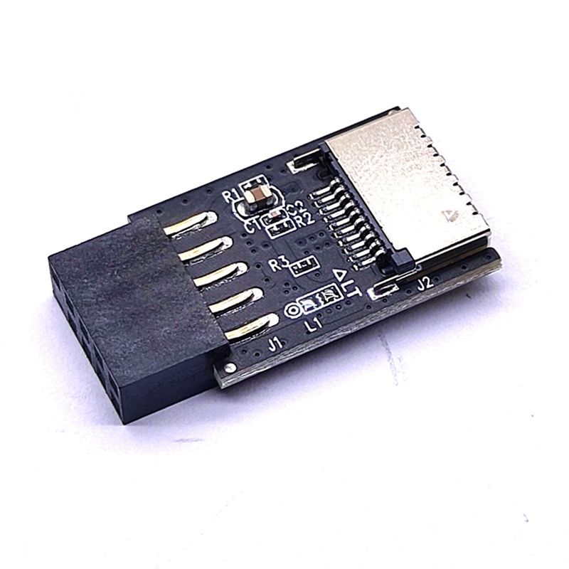 Переходник для материнской платы USB2.0, 9-контактный внешний разъем USB TYPE-E