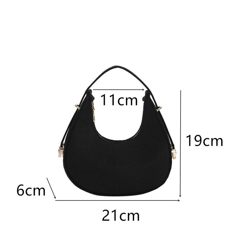 Mode Frauen Handtasche Alligator Muster Umhängetaschen einfarbig kleinen Griff Achsel Tasche Clutch Luxus Filz weibliche Einkaufstasche