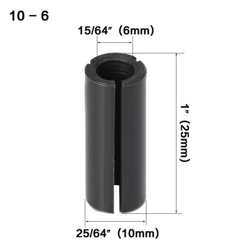 Переходник для фрезерного станка, кольцевой держатель для фрезерного станка с ЧПУ диаметром 6, 12,7, 8, 10, 12, мм